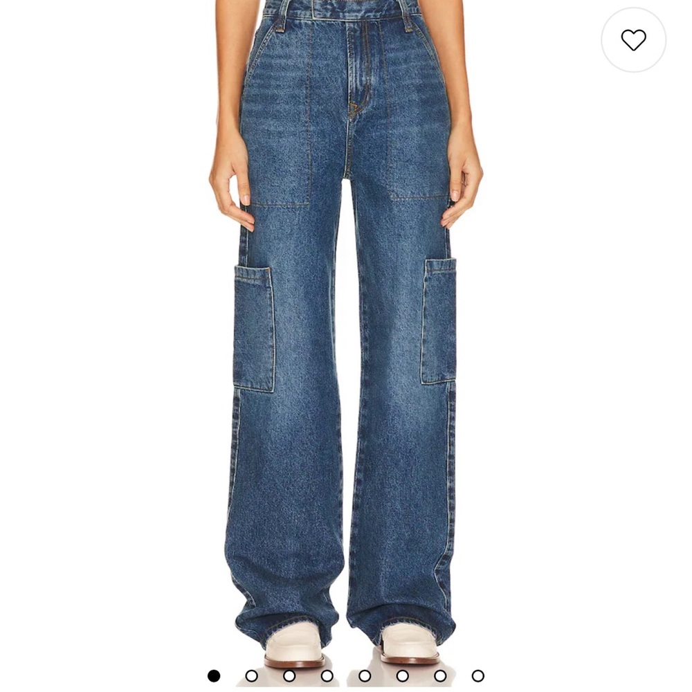 GRLFRND Elyse Cargo/Trouser Jeans Crissy Field Size 29 Trendy Street Style